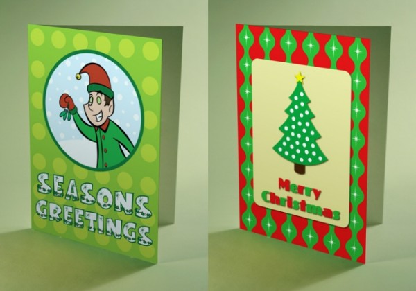 greeting cards 8 20 Fancy Holiday Greeting Card Designs