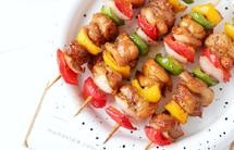 不用一滴油 完爆烧烤店的彩椒鸡肉串‼️