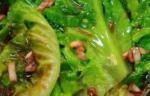 白灼生菜