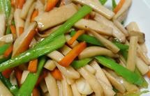 爆炒杏鲍菇