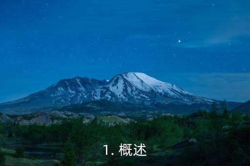 1. 概述