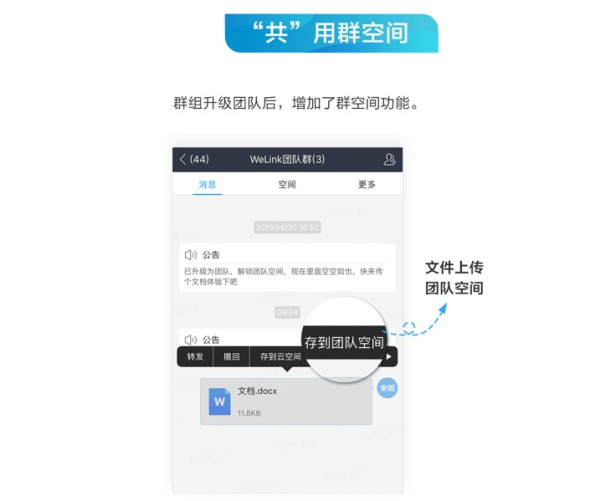 welink共用群空间