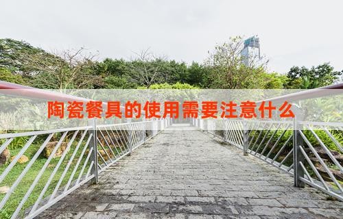 陶瓷餐具的使用需要注意什么
