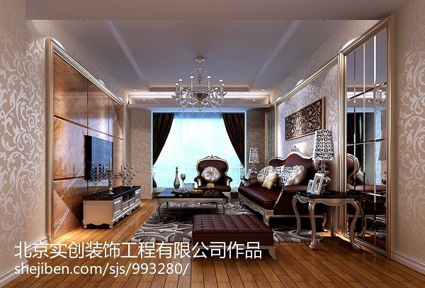 老房改造装修效果图=实创装饰低调奢华