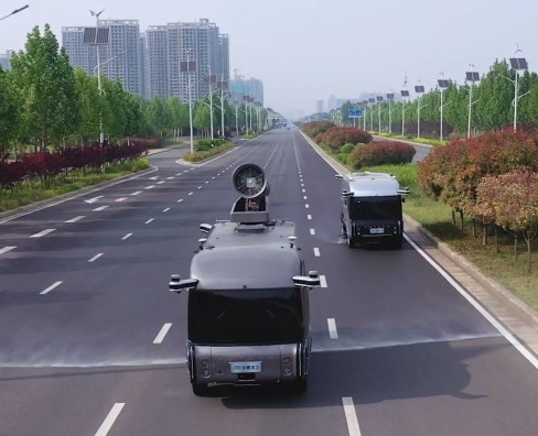 宇通自动驾驶环卫车，解锁环卫作业新未来