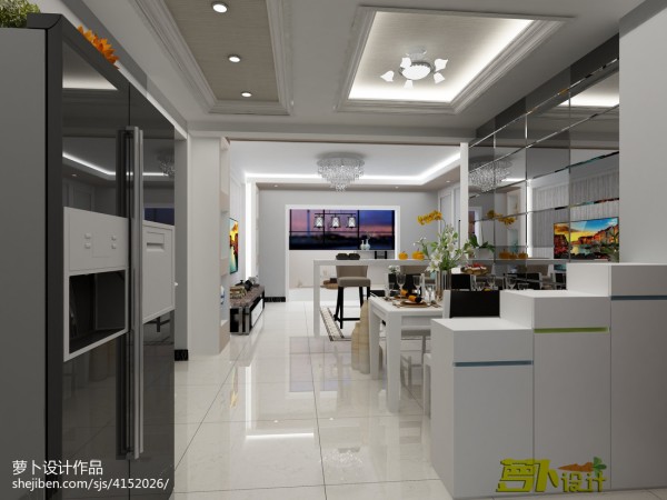 自砌厨房灶台效果图