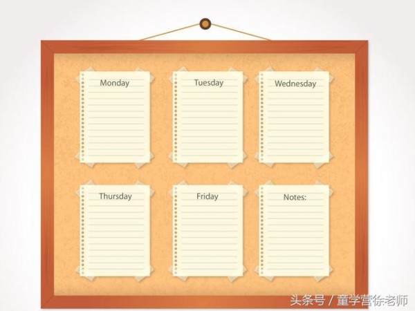 时间作息表，孩子行为习惯养成的法宝（内附1——6年的时间作息表）