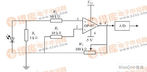 光照度传感器整理电路