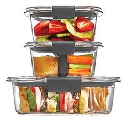 Rubbermaid Brilliance 食物储藏盒十件套