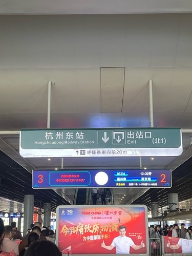 杭州东站真的在沉降[惊讶]