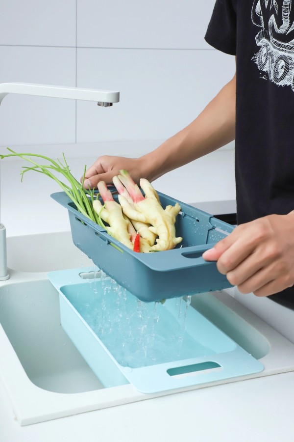 沥水篮/洗菜篮/收纳筐の静物拍摄