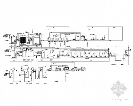 工艺PID图纸资料下载-[河南]醋酸项目配套污水处理工程工艺竣工图