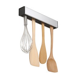 加拿大umbra弗特厨具挂架 厨房餐具器皿架 墙壁置物架 两用挂架