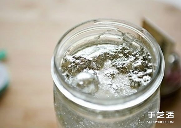 DIY玻璃罐装饰品过程 玻璃瓶饰品制作教程