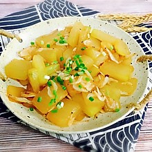 蚝油虾皮炒冬瓜#就是红烧吃不腻!#