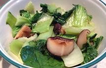天然味道青菜炒香菇