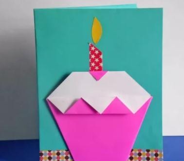 给小朋友制作生日贺卡 小朋友制作贺卡