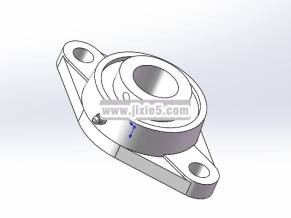 菱形轴承座SolidWorks设计