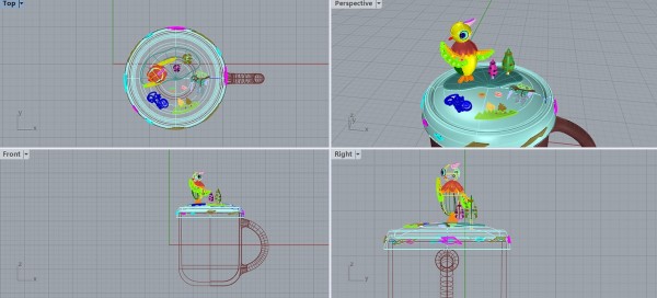 日常用品设计——国博文物再创作与儿童水杯结合