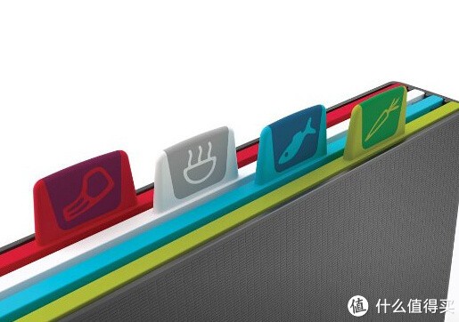 Joseph Joseph 约瑟夫 分类菜板及炫彩刀具组合套装 60090