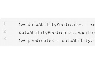 鸿蒙开发接口数据管理：【@ohos.data.dataAbility (DataAbility谓词)】