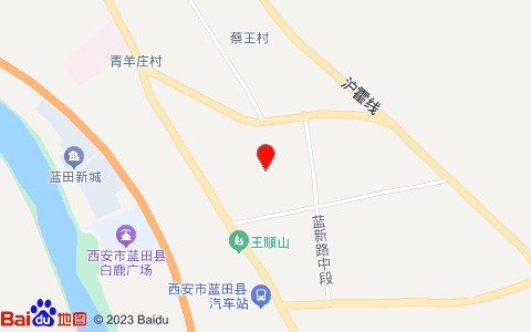 智慧家庭服务中心(蓝丰路中段店)位置示意图