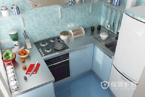 超小厨房布局-保驾护航装修网