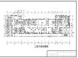 某酒店二层平面布局图