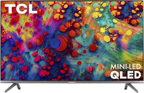 TCL 65-inch 6-Series 4K UHD Dolby Vision HDR QLED Roku Smart TV 智能电视