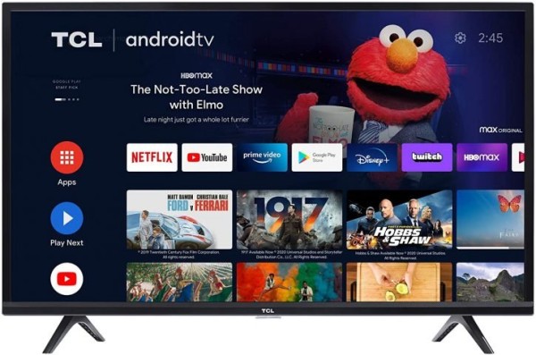 TCL 32-inch Class 3-Series HD LED Smart Android TV 智能电视