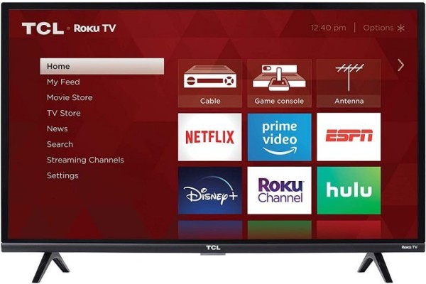 TCL 32-inch 1080p Roku Smart LED TV 智能电视