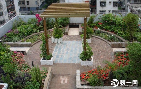 花园式效果图