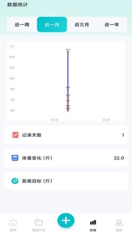 记体重日记 v1.0.0 安卓版