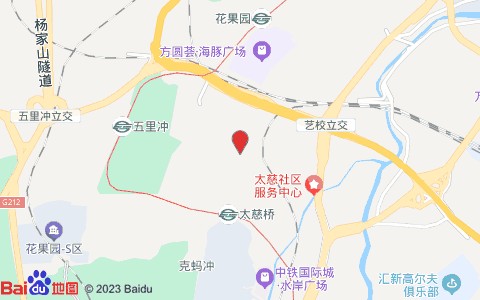 智慧生活馆(花果园J区店)位置示意图