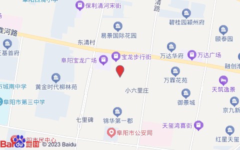 霜余生活家政保洁·甲醛治理(颍州区店)位置示意图