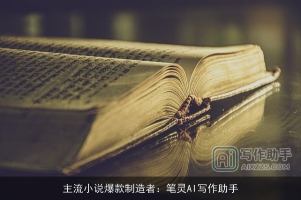 主流小说爆款制造者：笔灵AI写作助手