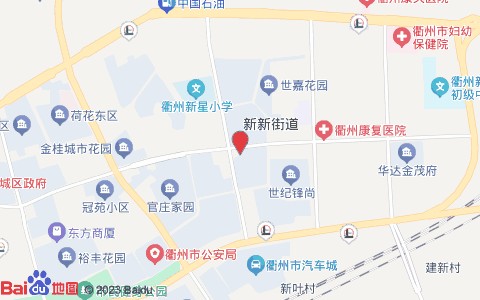 中车汇通智能生活家泉卫士品牌衢州定点专卖店位置示意图