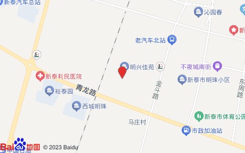 银河旧货店位置示意图