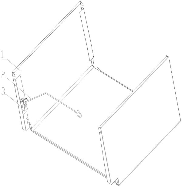 洗碗机水管挂钩限位结构及其洗碗机的制作方法