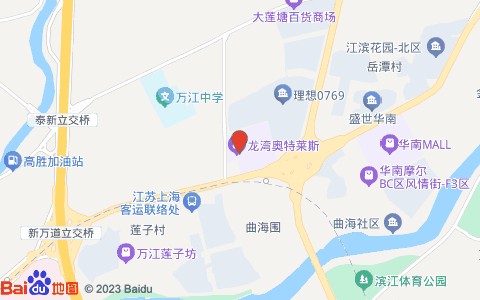 LEKEVR科技娱乐空间(万江家汇生活广场店)位置示意图