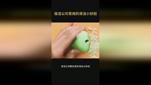 保洁公司好用的清洁小技巧：去除发霉油污马桶污渍都好用的小妙招