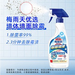 Kao 花王 墙体除霉剂 墙面浴室卫生间厨房去霉斑霉菌清洁剂 500ml 天蓝色