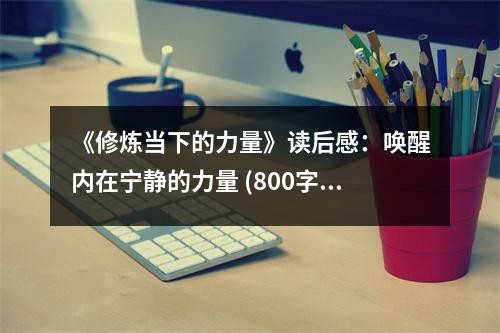 《修炼当下的力量》读后感：唤醒内在宁静的力量 (800字)