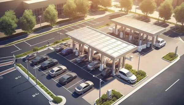 Features of Photovoltaic Charging Stations for Electric Vehicles