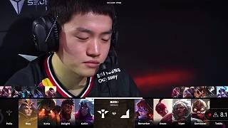 LCK季前赛ad队爆杀辅助队！faker 直言这也太狠了！看着心痛！#lck #faker #lpl