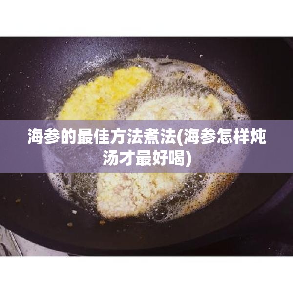 海参的最佳方法煮法(海参怎样炖汤才最好喝)