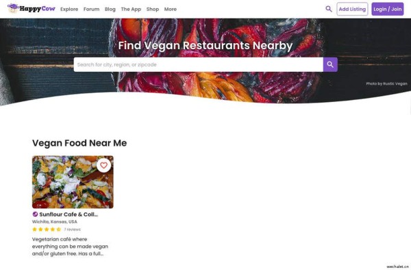 Find Vegan & Vegetarian Restaurants Near Me - HappyCow