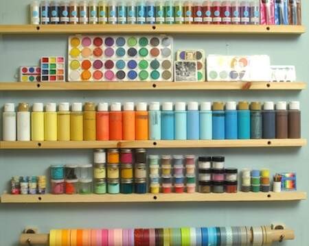 An Every (fill in the blank) You Could Ever Need Artist's Workspace