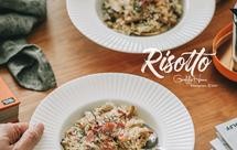 在家米其林『意大利菌菇烩饭Risotto』