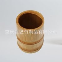 巨匠厂家专业生产创意环保精品***碳化天然竹制小杯子茶杯